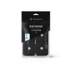 Duo Sport 2 – elektrody – 4M+8S. Czarne paski BLUETENS, bez wzorów, sportowe. Za 129.99 zł.