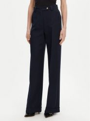 Maryley Spodnie materiałowe 25EB537/M26/43BL Granatowy Regular Fit. Niebieskie spodnie materiałowe Maryley, m, bez wzorów, z materiału. Za 179.99 zł.