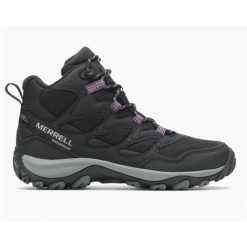 Buty trekkingowe damskie Merrell West Rim Sport Thermo Mid Wp. Czarne trekkingi Merrell, ze skóry, trekkingowe. Za 387.00 zł.