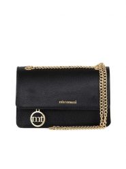 Mia Tomazzi Skórzana torebka "Bagarotti" w kolorze czarnym - 19 x 15 x 9 cm rozmiar: onesize. Czarne torby na ramię Mia Tomazzi, bez wzorów, z materiału, na ramię, bez dodatków. Za 217.99 zł.