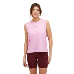 Koszulka Peak Performance damska Explore Graphic Sleeveless różowa - M. Czerwone koszulki sportowe Peak Performance, bez wzorów, bez ramiączek. W wyprzedaży za 179.00 zł.