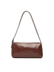 JENNY Torebka C-JNY-M-012-08 Brązowy. Brązowe torebki klasyczne Jenny, bez wzorów, z materiału, bez dodatków. Za 119.99 zł.
