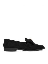 JENNY Lordsy CEO-R25SS05875 Czarny. Czarne lordsy Jenny, bez wzorów, z materiału, bez obcasa, bez zapięcia. Za 129.99 zł.
