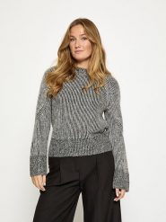 Peppercorn Sweter "Jeanette" w kolorze czarno-białym rozmiar: XXL. Białe swetry Peppercorn, xxl, bez wzorów, bez ramiączek. Za 190.45 zł.