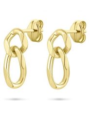 Les Petites Précieuses Pozłacane kolczyki-wkrętki rozmiar: onesize. Żółte kolczyki Les Petites Précieuses, pozłacane. Za 208.99 zł.