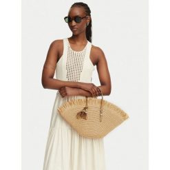 Torebka MICHAEL Michael Kors. Brązowe torebki klasyczne MICHAEL Michael Kors, bez wzorów, bez dodatków. Za 1,049.00 zł.