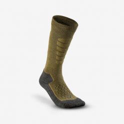 Skarpety narciarskie dla dorosłych Quechua 500. Skarpety WED'ZE, bez wzorów, z elastanu. Za 39.99 zł.