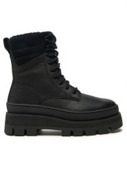 Clarks Botki Orianna 2 Hike 26178880 Czarny. Czarne botki Clarks, bez wzorów, ze skóry, bez obcasa, na płaskiej podeszwie, bez zapięcia. Za 859.99 zł.