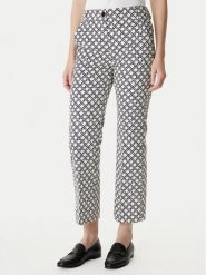 Marella Spodnie materiałowe Classi 2615131201 Czarny Slim Fit. Czarne spodnie materiałowe Marella, bez wzorów, z bawełny. Za 539.99 zł.