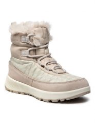 Columbia Śniegowce Slopeside Peak Luxe BL5106 Beżowy. Brązowe trapery i śniegowce Columbia, z materiału. Za 379.99 zł.