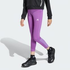 Legginsy Techfit 7/8. Białe legginsy Adidas, m, bez wzorów, z materiału. Za 149.00 zł.