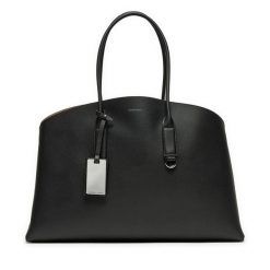 Torebka Emporio Armani. Czarne shopper Emporio Armani, bez wzorów, bez dodatków. Za 1,719.00 zł.