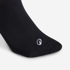 Second Life - Skarpety sportowe do tenisa niskie Artengo... - Stan Doskonały. Czarne skarpety ARTENGO, bez wzorów, z bawełny. Za 16.99 zł.
