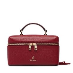 Torebka Furla. Czerwone torebki klasyczne Furla, bez wzorów, bez dodatków. Za 944.99 zł.