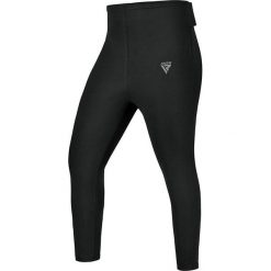 Legginsy damskie RDX Sauna Sweat. Czarne legginsy RDX SPORTS, bez wzorów. Za 179.99 zł.