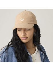 Levi's Czapka w kolorze beżowym rozmiar: onesize. Brązowe czapki Levi's®, bez wzorów, z materiału. Za 83.22 zł.
