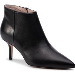 Botki LIU JO - Audrey SXX117 P0062 Black 22222. Czarne botki Liu Jo, bez wzorów, ze skóry, bez obcasa, bez zapięcia. Za 1,039.00 zł.