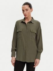 ACCESS FASHION Koszula 53-7006-394 Zielony Relaxed Fit. Zielone koszule ACCESS FASHION, l, bez wzorów, z wiskozy, bez kołnierzyka, bez ramiączek. Za 299.99 zł.