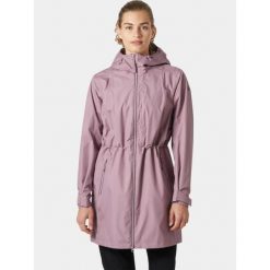 Płaszcz Przeciwdeszczowy Damski Helly Hansen Westport. Fioletowe płaszcze Helly Hansen, bez wzorów, bez kaptura. Za 749.00 zł.