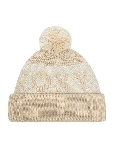 Roxy Czapka CEO-RX-W3-001-AW25 Beżowy. Brązowe czapki Roxy, bez wzorów. Za 69.99 zł.