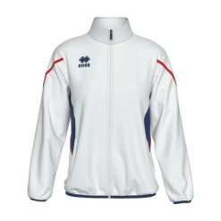 Damska bluza dresowa Errea Cristine. Białe bluzy ERREA, m, bez wzorów, z dresówki, bez kaptura. Za 230.50 zł.