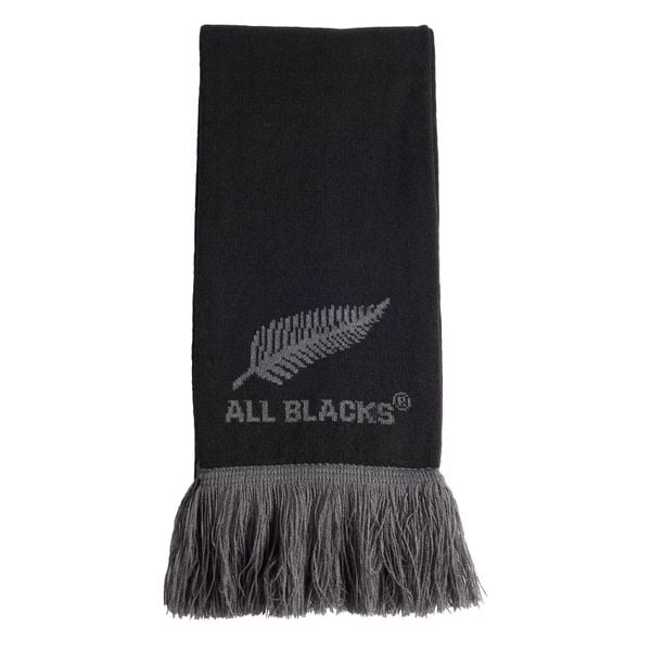 SZALIK ALL BLACKS. Czarne szaliki Adidas, bez wzorów, z materiału, klasyczne. Za 129.00 zł.