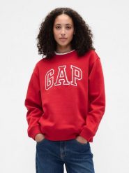 GAP Bluza w kolorze czerwonym rozmiar: M. Czerwone bluzy GAP, m, bez wzorów, bez kaptura. Za 126.45 zł.