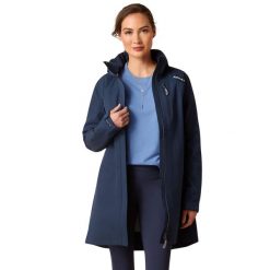 Parka dla kobiet Ariat Coastal. Niebieskie parki Ariat, na zimę, bez kaptura. Za 1,234.50 zł.