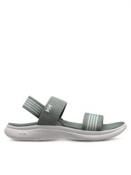 Helly Hansen Sandały W Risor Sandal 11792 Zielony. Zielone sandały Helly Hansen, bez wzorów, z materiału, bez obcasa, na płaskiej podeszwie, bez zapięcia. Za 199.99 zł.