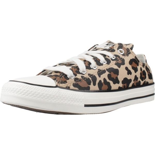 Buty CONVERSE CHUCK TAYLOR ALL STAR OX Nadruk zwierzęcy. Trekkingi Converse, z tkaniny, trekkingowe. Za 258.46 zł.