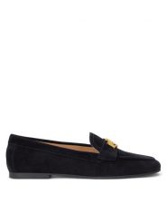 LAUREN RALPH LAUREN Lordsy 802946809005 Czarny. Czarne lordsy Lauren Ralph Lauren, bez wzorów, ze skóry, bez obcasa, bez zapięcia. Za 629.99 zł.