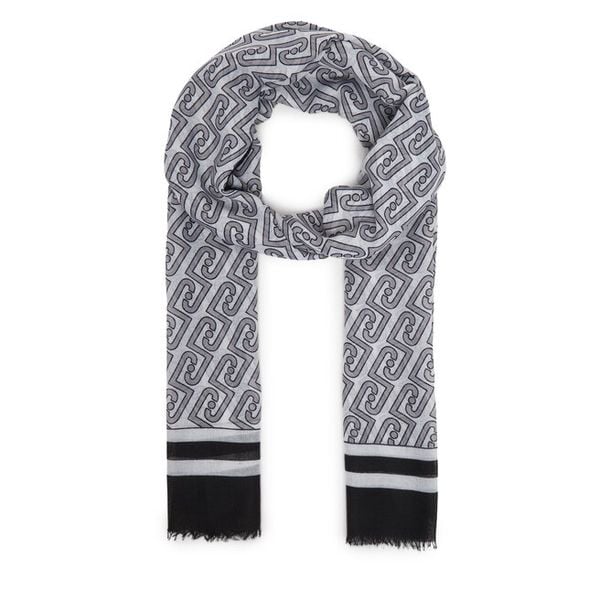 Szal Liu Jo. Czarne szaliki Liu Jo, bez wzorów. Za 169.99 zł.