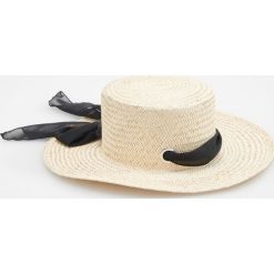 Słomkowy kapelusz - Kremowy. Kapelusze marki Reserved. Za 99.99 zł.