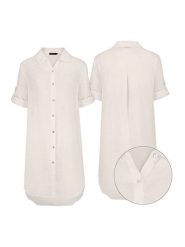 Eight2Nine Sukienka w kolorze beżowym rozmiar: L/XL. Brązowe sukienki Eight2Nine, l, bez wzorów, bez kołnierzyka, bez ramiączek, maxi. Za 176.45 zł.