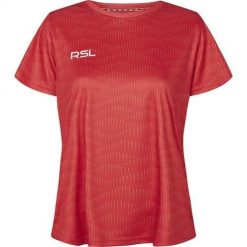 Koszulka treningowa damska RSL Kate. Czerwone koszulki sportowe RSL, bez wzorów, bez ramiączek. Za 289.99 zł.