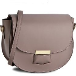 Torebka CREOLE - K10276 Jasny Fiolet. Fioletowe listonoszki Creole, bez wzorów, ze skóry, bez dodatków. W wyprzedaży za 109.00 zł.