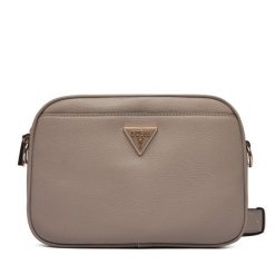 Torebka Guess. Brązowe listonoszki Guess, z aplikacjami, bez dodatków. Za 549.99 zł.