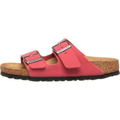 Birkenstock Klapki "Scarlet" w kolorze czerwonym rozmiar: 35. Czerwone klapki Birkenstock, bez wzorów, z otwartym noskiem, bez obcasa. Za 187.52 zł.