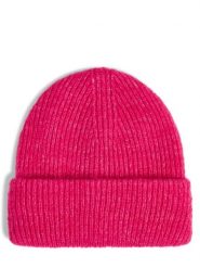 Marie Lund Czapka Kobiety Sztuczne włókno wyrazisty róż, ONE SIZE. Czerwone czapki Marie Lund, bez wzorów, z włókna. Za 149.95 zł.