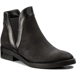 Sztyblety SERGIO BARDI - Arena FW127281317GM 601. Czarne botki Sergio Bardi, bez wzorów, z nubiku, bez obcasa, bez zapięcia. W wyprzedaży za 219.00 zł.