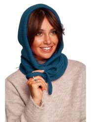 Be Wear Szal-koło w kolorze morskim - 28 x 56 cm rozmiar: onesize. Niebieskie szaliki Be Wear, bez wzorów, z materiału. Za 113.95 zł.