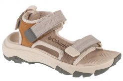 Sandały damskie, Peakfreak Rush Sandal Lea. Szare sandały Columbia, bez wzorów, z materiału, sportowe, bez obcasa, bez zapięcia. Za 339.00 zł.