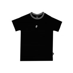 Koszulka miękki z bawełna na co dzień na siłownię. Czarne bluzki LEONE 1947 APPAREL, bez wzorów, z bawełny, sportowe, bez kołnierzyka, bez ramiączek. W wyprzedaży za 55.21 zł.