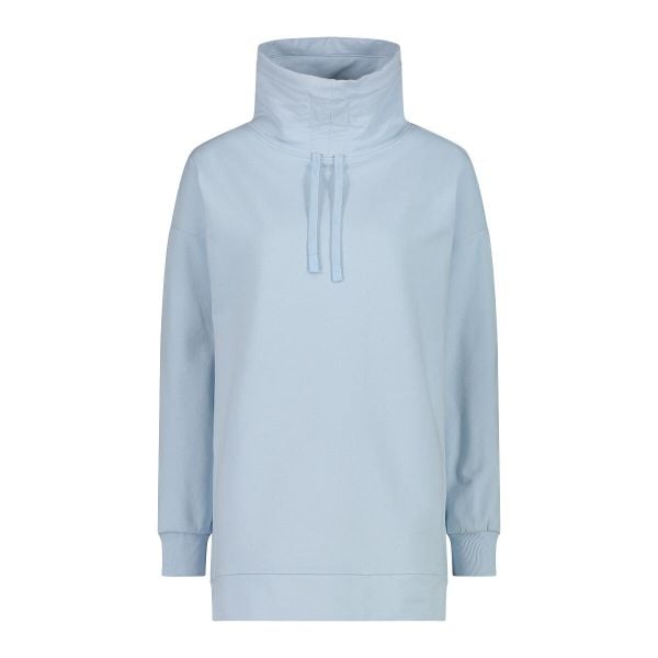 Bluza damska CMP. Niebieskie bluzy CMP, l, bez wzorów, z materiału, z kapturem. Za 248.15 zł.