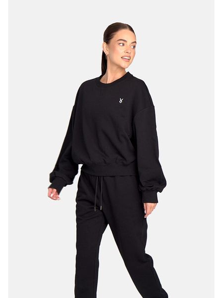 Cardio Bunny Bluza w kolorze czarnym rozmiar: S. Czarne bluzy Cardio Bunny, s, bez wzorów, z bawełny, bez kaptura. Za 64.95 zł.