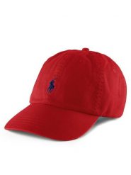 Polo Ralph Lauren Czapka z daszkiem 211912843022 Czerwony. Czerwone czapki Polo Ralph Lauren, bez wzorów, z bawełny. Za 179.99 zł.
