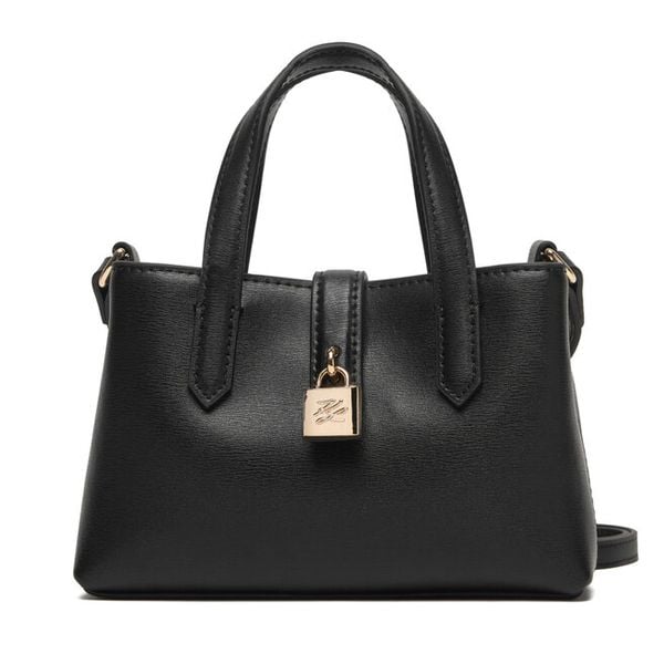 Torebka KARL LAGERFELD. Czarne torebki klasyczne KARL LAGERFELD, bez wzorów, bez dodatków. Za 849.99 zł.