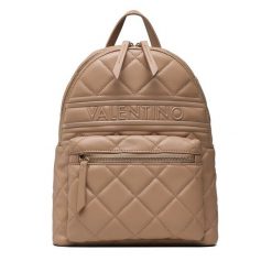 Plecak Valentino. Brązowe plecaki Valentino, bez wzorów. Za 379.99 zł.