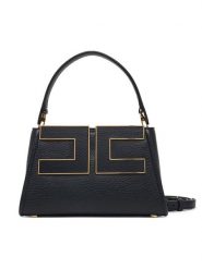 Elisabetta Franchi Torebka BS-07A-66E2-V360 Czarny. Czarne torebki klasyczne Elisabetta Franchi, bez wzorów, ze skóry, bez dodatków. Za 1,539.00 zł.