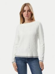 Liu Jo Sport Sweter TF6189 MS63L Kremowy Regular Fit. Białe swetry Liu Jo Sport, l, bez wzorów, z syntetyku, bez ramiączek. Za 559.99 zł.